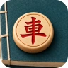 弈读标志：红車木质象棋